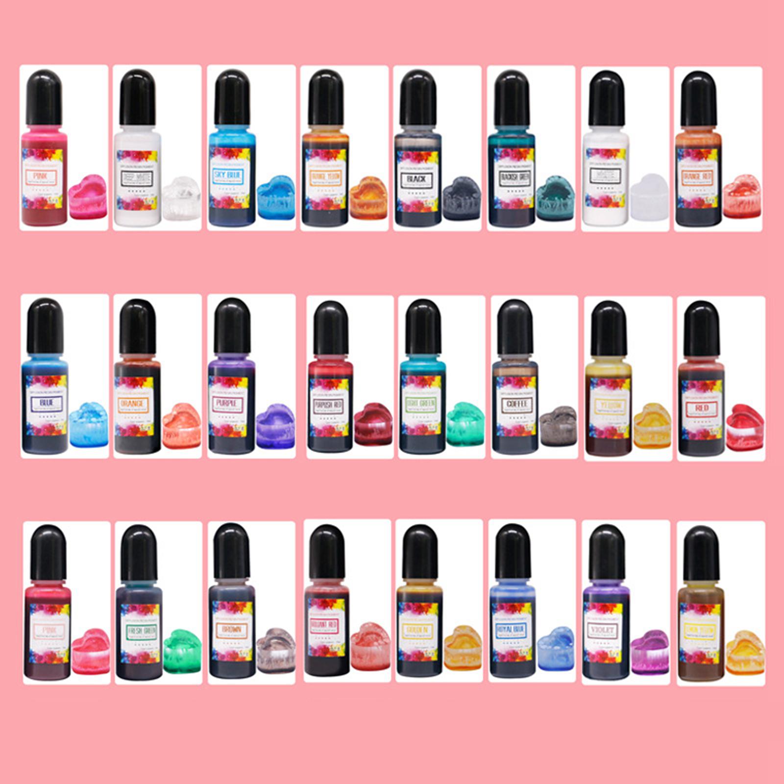 24Pcs Alcohol Inks Epoxy Resin - Resin Dye Alcohol recension och pris