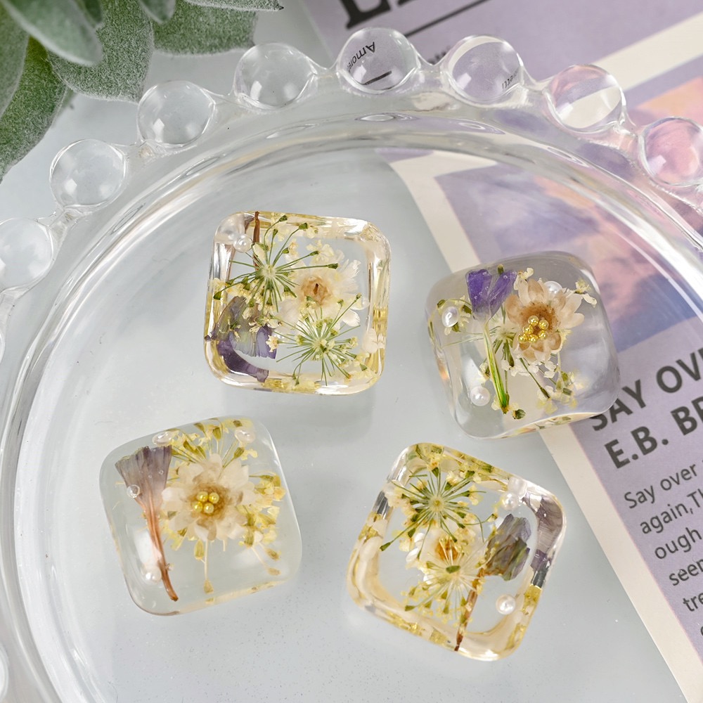 Clear Dried Flower Dome Resin  - Dried Flower Bulk recension och pris