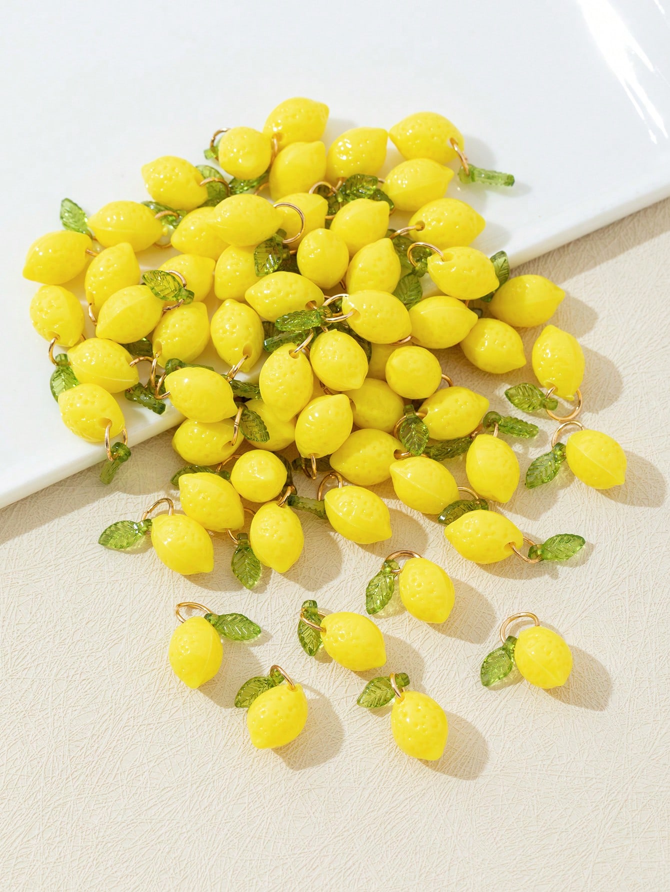 10Pcs 3D Lemon Resin Charms Pe - Resin Craft Material recension och pris