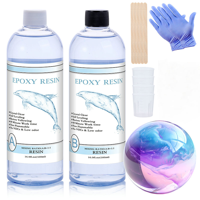 1:1 Clear Epoxy Resin Crystal  - Mixing Cup Silicone recension och pris