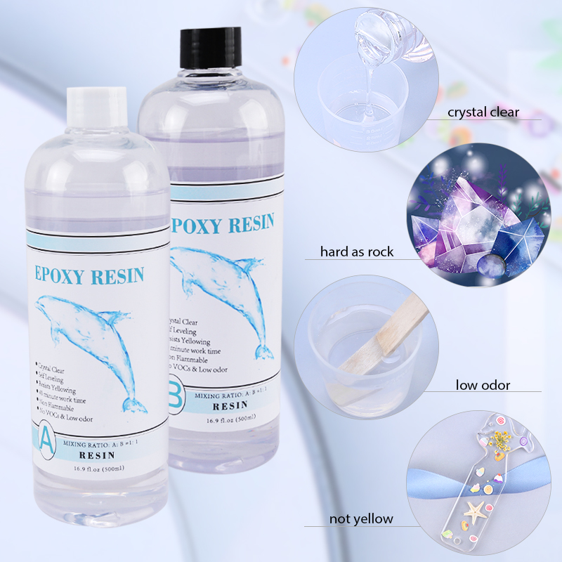 1:1 Clear Epoxy Resin Crystal  - Mixing Cup Silicone recension och pris