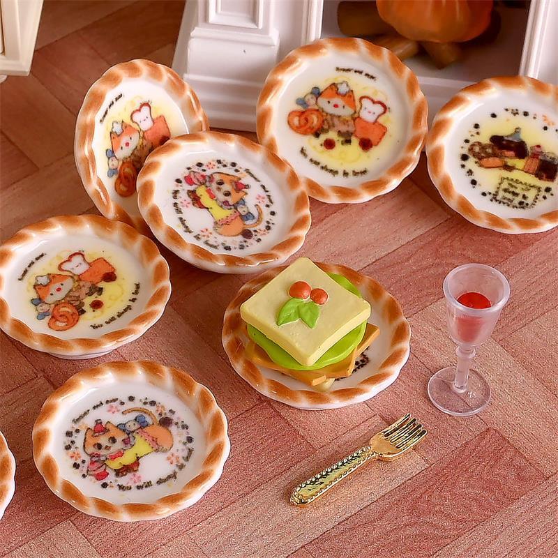 10Pcs/set Dollhouse Miniature  - Resin Craft Kit recension och pris