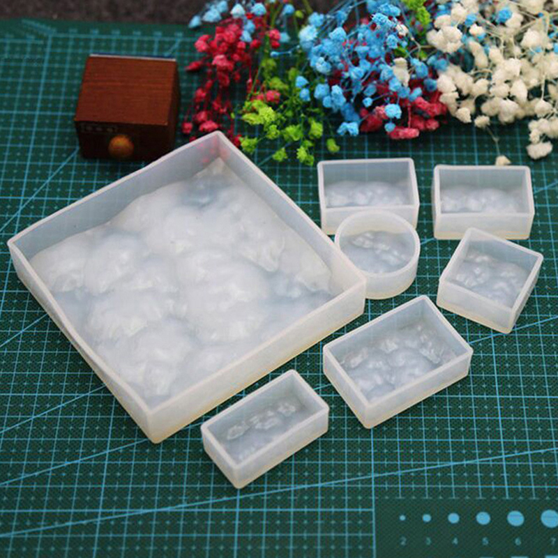 Water Ripples Wave Pendant Nec - Resin Ocean Wave Mold recension och pris