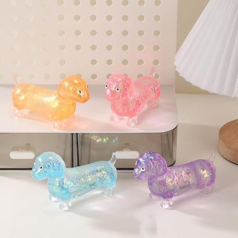 Glitter Dachshund Soft Stretch - Resin Craft Material recension och pris