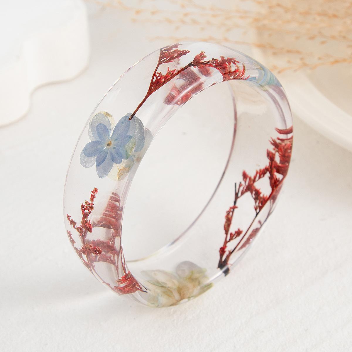 Vintage Flower Leaf Transparen - Dried Flower Bulk recension och pris