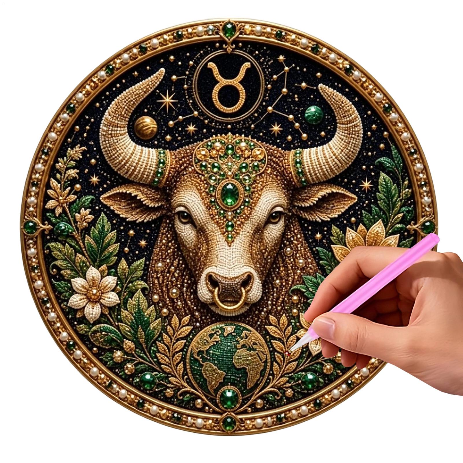 12 Zodiacs Signs Pearl Art Kit - Resin Craft Kit recension och pris