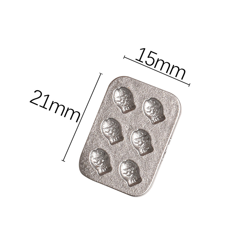 10pcs Doll House Miniature Min - Silicone Mold Tray recension och pris