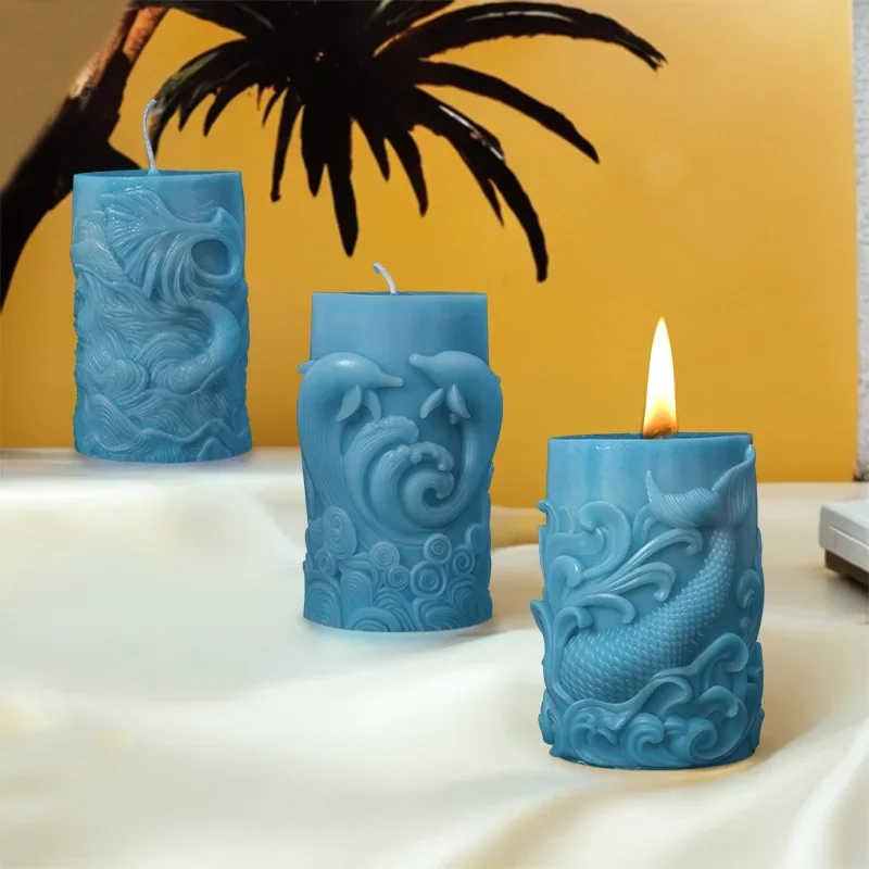 DIY ocean wave foam cylindrica - Resin Ocean Wave Mold recension och pris