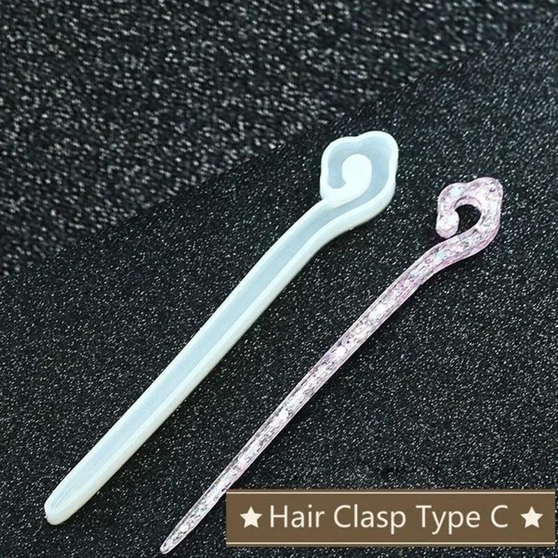 New Transparent Hairpin Silico - Resin Craft Material recension och pris