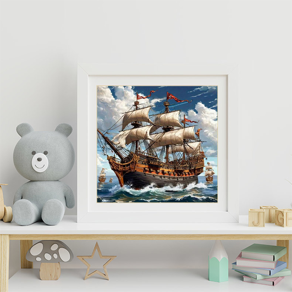 Momoart Diamond Painting Ship  - Resin Craft For Beginners recension och pris