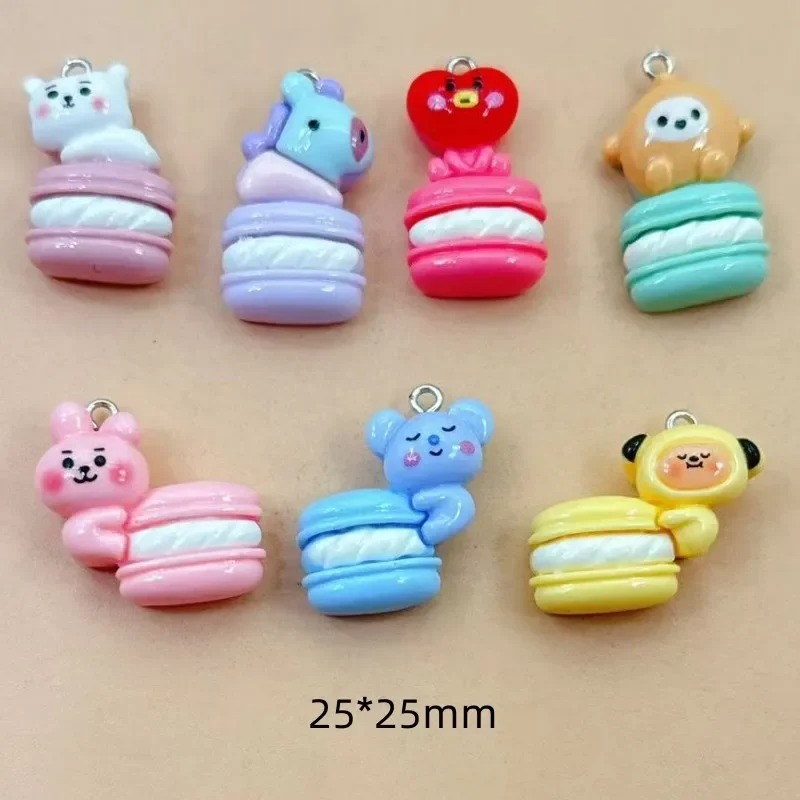 10pcs Mixed Cartoon Resin Char - Resin Craft Material recension och pris