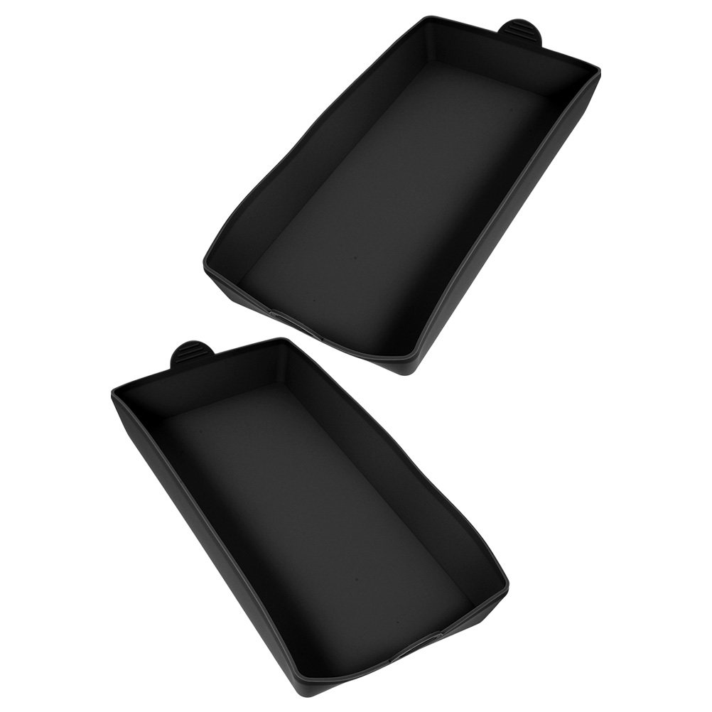 2Pcs Rectangular Nonstick Sili - Silicone Mold Tray recension och pris